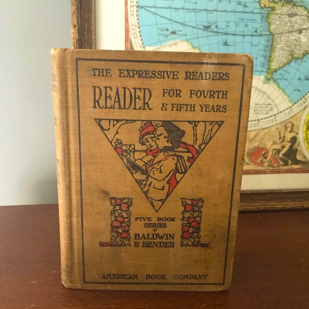 2/$15 Vintage Children’s Book 4th & 5th Reader